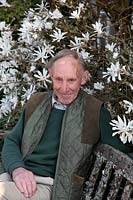 Ken Potts, owner and gardener at Chiffchaffs Garden, Bourton, Dorset
