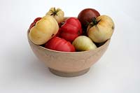 Tomato - Solanum lycopersicum 'Marmande' 'White Beauty' 'Paul Robeson'