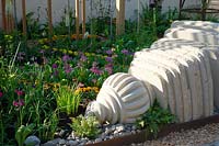 RHS Chelsea Flower Show 2014 - The Himalayan Rock Garden - Global Stone. Designers James Soane & Janey Auchincloss. Fresh Garden