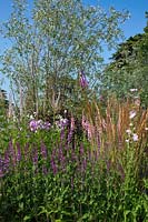 The Stockman's Retreat garden designed by Chris Beardshaw at the RHS Hampton Court Flower Show 2011