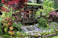 An Alcove (Tokonoma) Garden. Best Artisan garden at RHS Chelsea Flower Show 2013, London