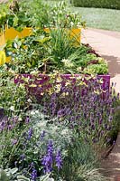 Perennial planting and plant container