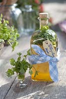 fix parsley wine after Hildegard von Bingen itself