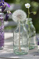 Unusual Lilac table decoration