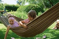Children in the hammock