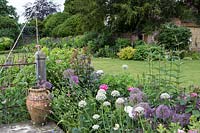 Jennifer Stratton's garden in Codford, Wiltshire
