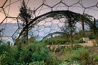 The Eden Project Cornwall Temperate Bio Dome