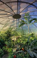 Chelsea FS 2001 Design Leyhill Prison Tender exotic plants under modern glass house dome