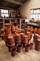 West Meon pottery Hampshire terracotta garden garden pots
