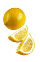 Lemons whole and sliced