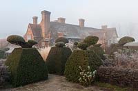 winter frost at Great Dixter