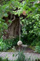 Back To Nature Garden, rope swing ball. Designer: HRH The Duchess of Cambridge with Andree Davies and Adam White - Sponsor The RHS
RHS Chelsea Flower Show 2019