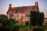 The house at Manor Farm, Wiltshire. 