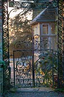 Cast iron entrance gate, West Sussex