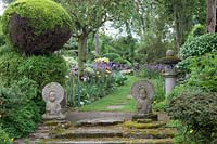 The entrance to the Pure Land Japanese Meditation Garden, Newark, UK.