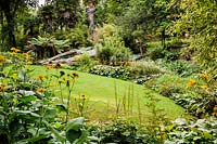 Abbotsbury Subtropical Garden, Dorset, UK. 