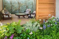 The Morgan Stanley Garden for the NSPCC - Sponsor: Morgan Stanley - RHS Chelsea Flower Show 2018