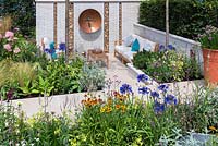 At One - Garden, Sponsored by London Stone, Hortus Loci, RHS Tatton Park Flower Show, 2018.
