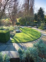 York Gate garden, Leeds, UK.