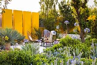 Santa Rita 'Living La Vida 120' Garden, Sponsored by Santa Rita Wines, RHS Hampton Court Flower Show, 2018.

