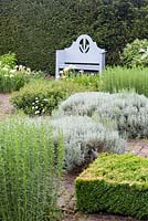  Grey  and  White Garden featuring drought-resistant  plants