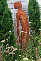 The Waiting List - Back to Back Garden, designed by Alison Galer. RHS Tatton Park Flower Show, 2016.
