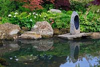 'At One With ... A Meditation Garden', designed by Peter Dowle, RHS Malvern Spring Festival, 2017.
