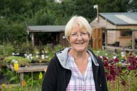 Portrait of owner and designer of The Homestead Cheshire Janet Bashforth.