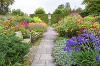 The Lanhydrock Garden. Wollerton Old Hall Garden, near Market Drayton, Shropshire, UK 