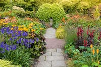 The Lanhydrock Garden, Wollerton Old Hall Garden, near Market Drayton, Shropshire, UK: 