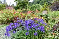 The Lanhydrock Garden, Wollerton Old Hall Garden, near Market Drayton, Shropshire, UK 