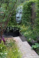 'The Thrive Reflective Mind Garden' - RHS Chatsworth Flower Show 2019.