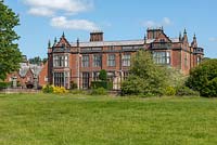 Arley Hall, a mid-nineteenth century stately home, in the Jacobean style, famed for its beautiful gardens. Cheshire, UK. 