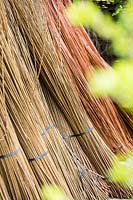 Salix - Willow - bundles stacked outside