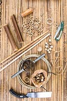 Tools needed for working Bamboo