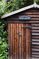 The Kitchen Garden tool shed.