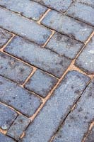 Clinker brick paving