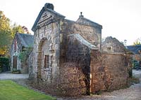Original 'doocot'  or dovecot building in the front courtyard
