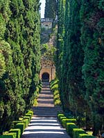 Path and steps at Giardini Giusti, Verona