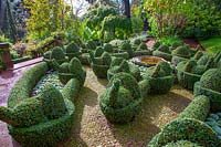Topiary garden - Jardim Botanico Gardens - Botanical Garden, Funchal, Madeira