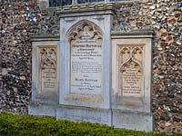 The grave of Humphry Repton - 21 April 1752 to 24 March 1818  at the  Church of St Michael, Aylsham, Norfolk