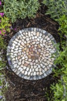 Mosaic stepping stone