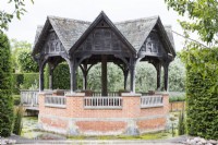 Island Pavilion in the South Gardens. June