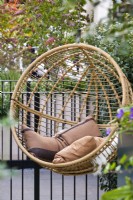 Swing seat. Sky Sanctuary, Chelsea Flower Show 2021 