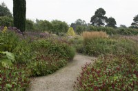 Pathway through the Italian Garden at Trentham Gardens - September