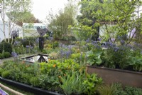 'Abigail's Footsteps' Show Garden at the RHS Malvern Spring Festival 2022 - Designer Rick Ford - Silver Medal Winner