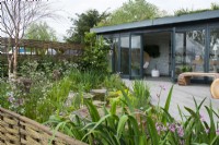 'The Hide Garden' at the RHS Malvern Spring Festival 2022  - Designer Emily Crowley-Wroe - Best Show Garden - Silver Gilt Medal
