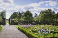 The West Garden at Doddington Hall near Lincoln in May