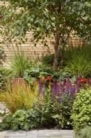 'Lunch Break Garden', RHS Hampton Court Palace Garden Festival, London, July 2022 - Best in Show Get Started Gardens - Designer: Inspired Earth Design