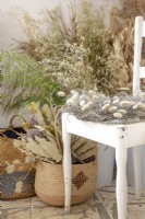 Dried flowers and ornamental grasses